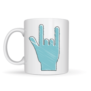 Mug « I Love You » langue des signes