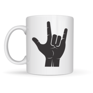 Mug « I Love You » langue des signes