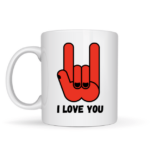 Mug « I Love You » langue des signes