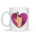 Mug « I Love You » langue des signes