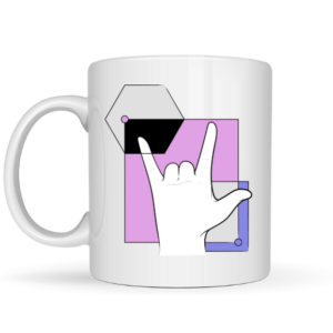 Mug « I Love You » langue des signes