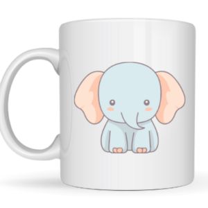 Mug éléphant