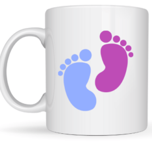 Mug pied d'enfants