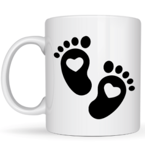 Mug pied d'enfants