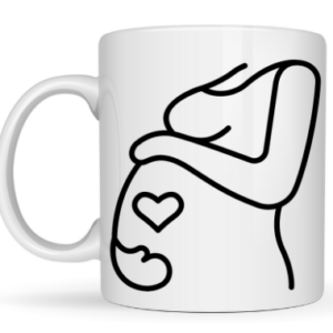 Mug femme enceinte