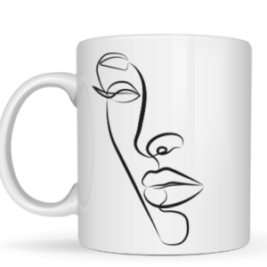 Mug visage femme