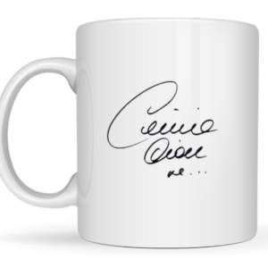 Mug autographe Céline Dion
