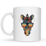 Mug girafe + prénom
