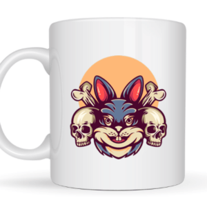 Mug lapin squelette