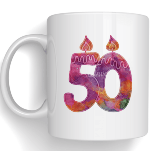 Mug 50 ans