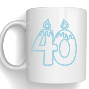 Mug 40 ans