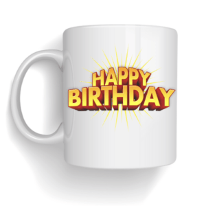 Mug Happy Birthday 