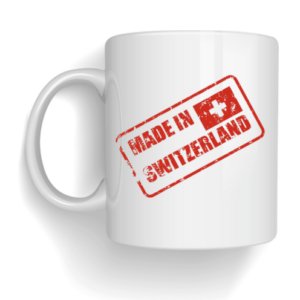 Mug made in Switzerland 