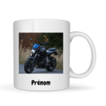 Mug photo de votre moto+ prénom